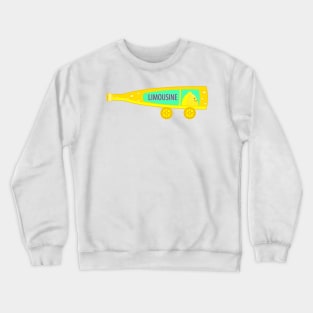 Funny lemonade limousine (b) Crewneck Sweatshirt